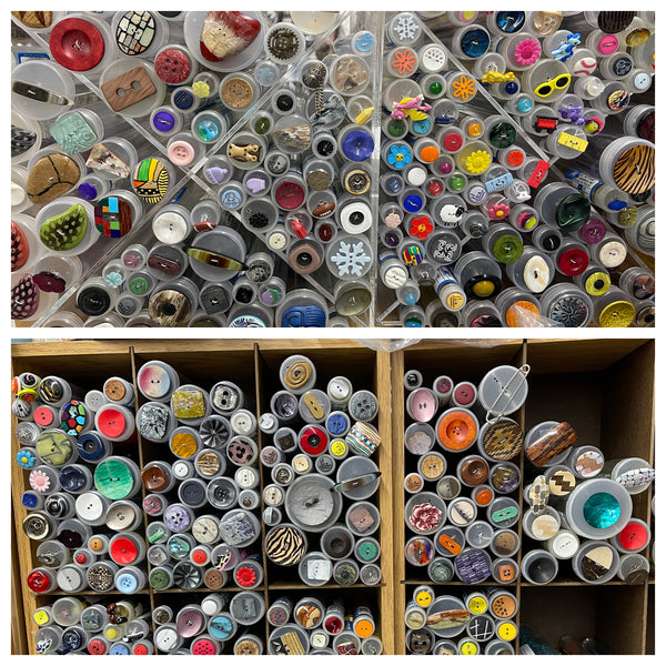 lots of colorful buttons