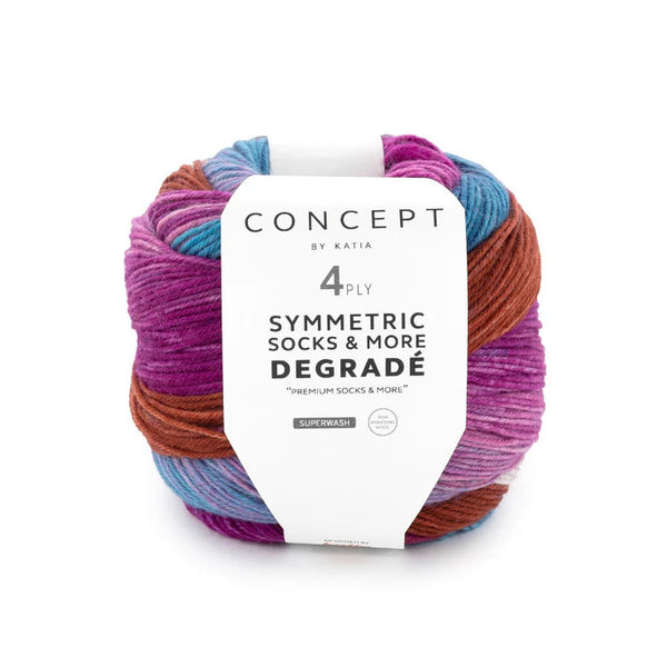 Concept by Katia Symmetric Socks & More Degrade