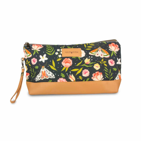 Twice Sheared Sheep Night Forest Trinity Bag medium zippered project bag