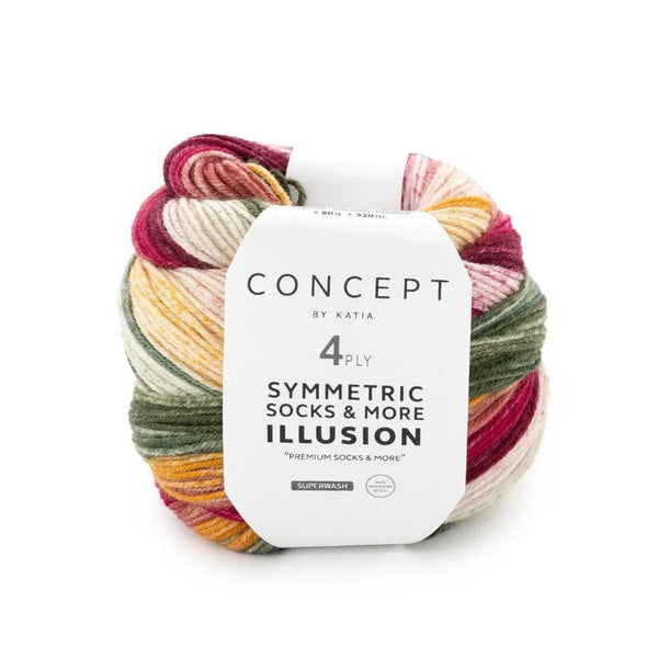Concept by Katia Symmetric Socks & More Illusion