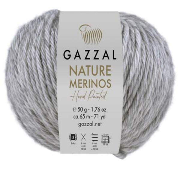 Gazzal Nature Merinos Hand Paint Aran