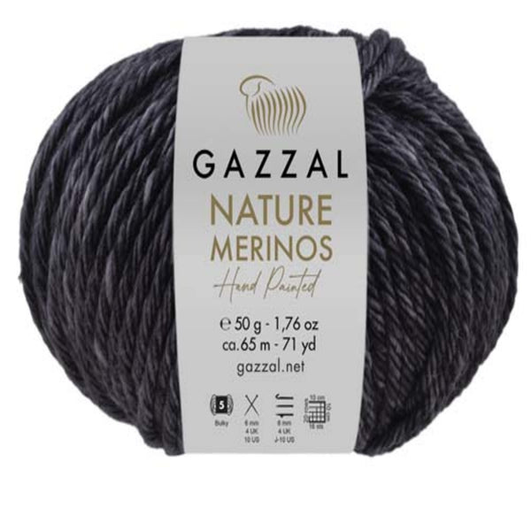 Gazzal Nature Merinos Hand Paint Aran