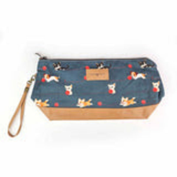 Twice Sheared Sheep Mini Trini Bag  medium zippered project bag Cats & Dogs