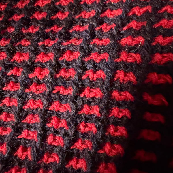 Retreat class Tunisian Mosaic Crochet w/Jean, Friday 4:00-5:00