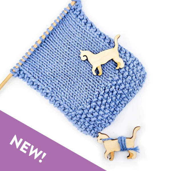Twice Sheared Sheep Little Cat Yarn Bobbins - End Minders