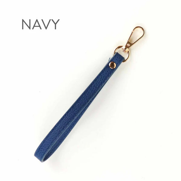 Twice Sheared Sheep Yarn To Go Wrist Strap Navy