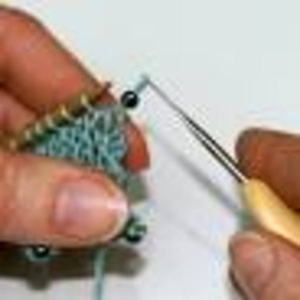 Retreat Class Knitting with Beads w/Betty