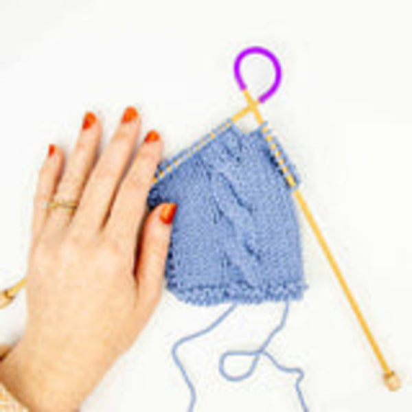 Twice Sheared Sheep Tip Ties - Knitting Needle Point Protectors