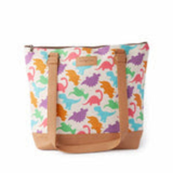 Twice Sheared Sheep Dino Mega Trinity Bag zippered project bag