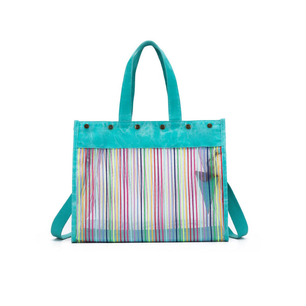 Della Q Rainbow Maker's Mesh Tote