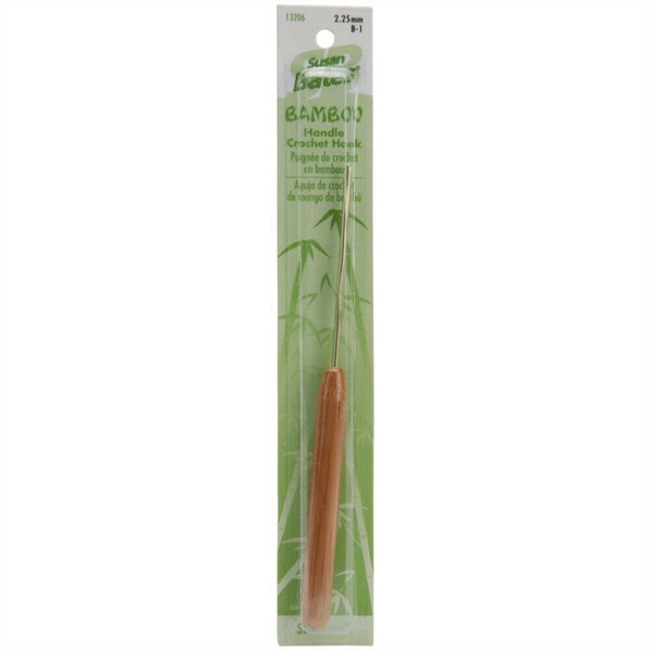 Susan Bates Crochet Hook Bamboo Handle