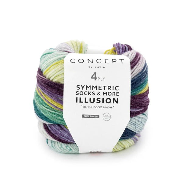 Concept by Katia Symmetric Socks & More Illusion