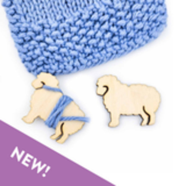 Twice Sheared Sheep Little Sheep Yarn Bobbins - End Minders