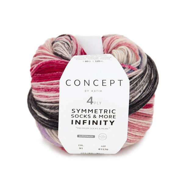 Concept by Katia Symmetric Socks & More Infinity