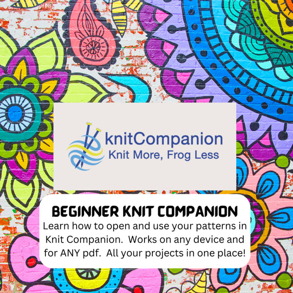 Retreat Class Knit Companion for Beginners w/Heidi