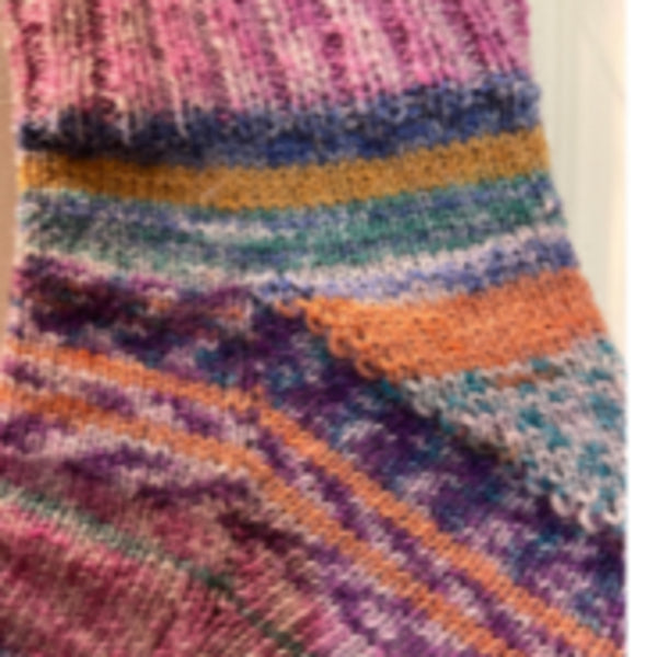 Retreat Class Two Fleegle Heel socks on one circular w/Heidi, Saturday 10:30-12:30
