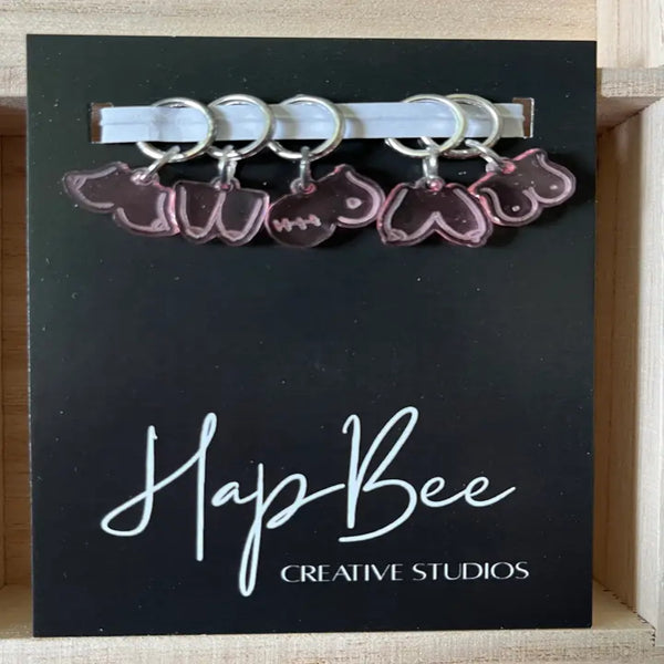 HapBee Stitch Marker Set