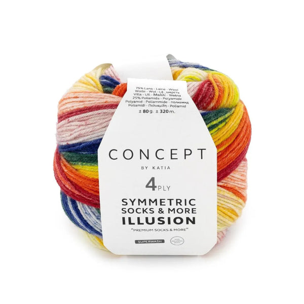 Concept by Katia Symmetric Socks & More Illusion