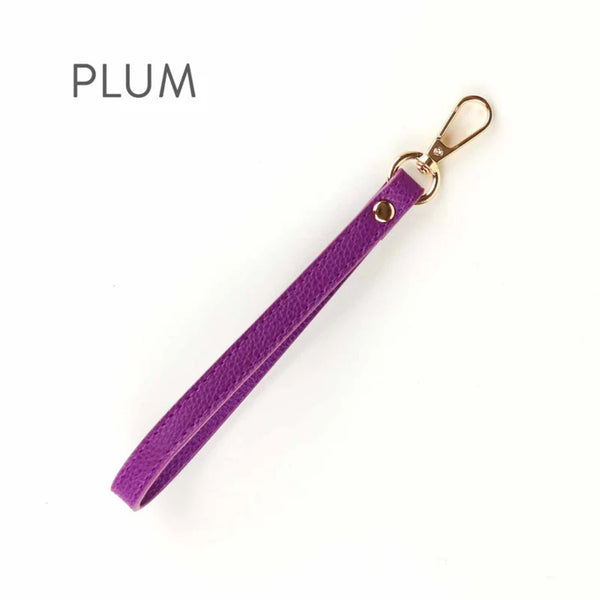 Twice Sheared Sheep Yarn To Go Wrist Strap Plum