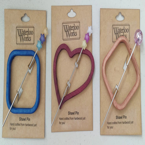 Waterloo Works Shawl Pin