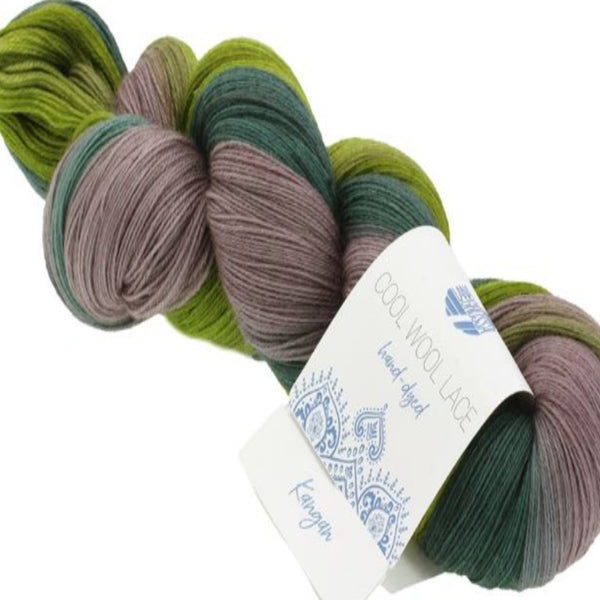 Lana Grossa Cool Wool Lace Hand Dyed
