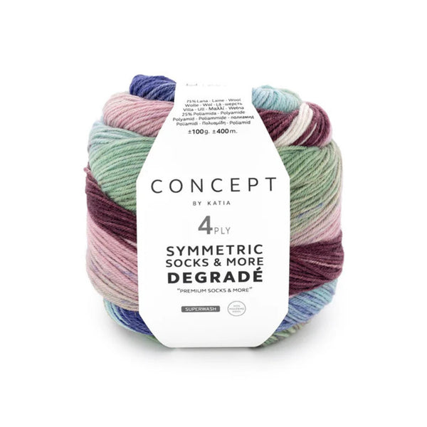 Concept by Katia Symmetric Socks & More Degrade