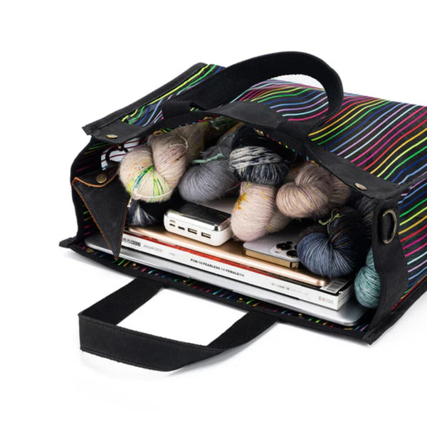 Della Q Rainbow Maker's Mesh Tote