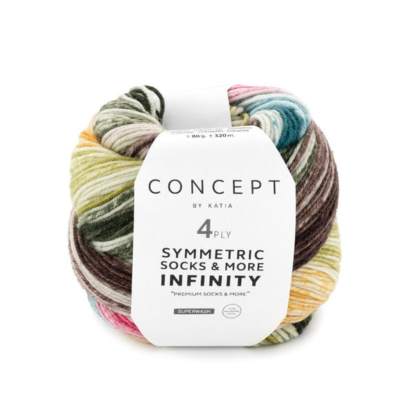 Concept by Katia Symmetric Socks & More Infinity
