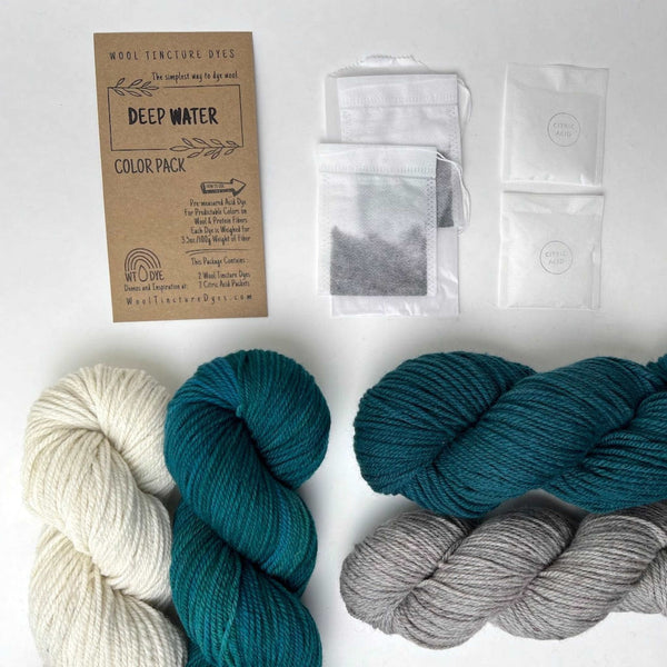 Wool Tincture Dye Color Packs