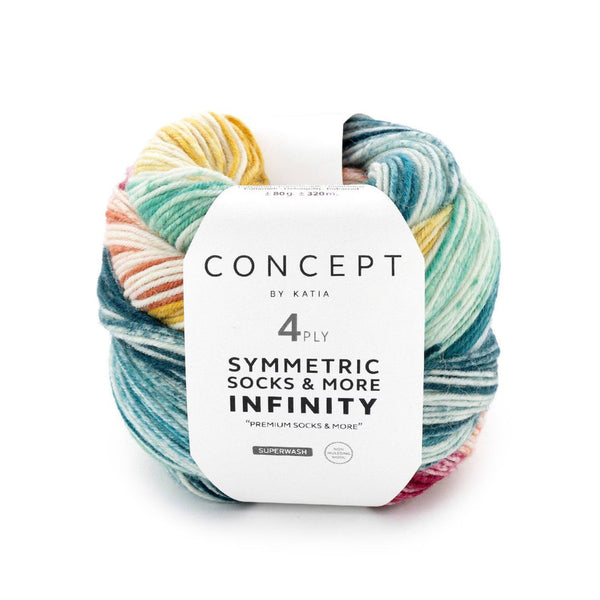 Concept by Katia Symmetric Socks & More Infinity