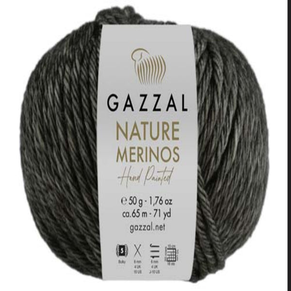 Gazzal Nature Merinos Hand Paint Aran