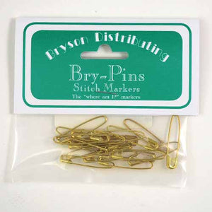 Bry-Pins Coiless Pins 1 1/4, Stitch Markers