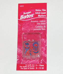 Susan Bates Wafer Thin Stitch Markers 14219