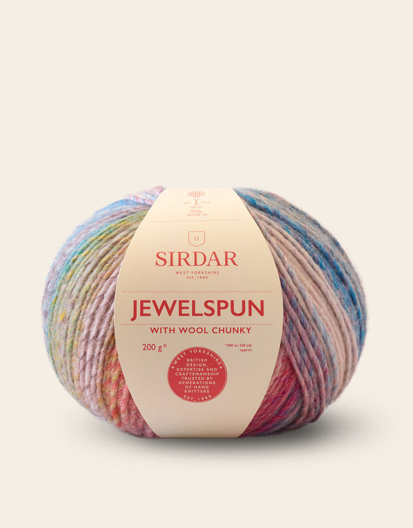 Sirdar Jewelspun Chunky with wool