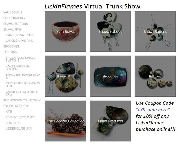 Zoom Trunk Show w/Lickin Flame