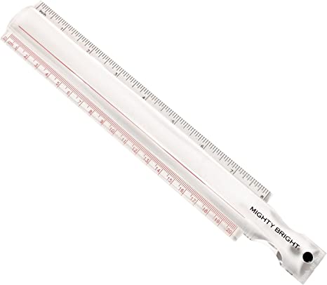 Mighty Bright Ruler Magnifier 36801