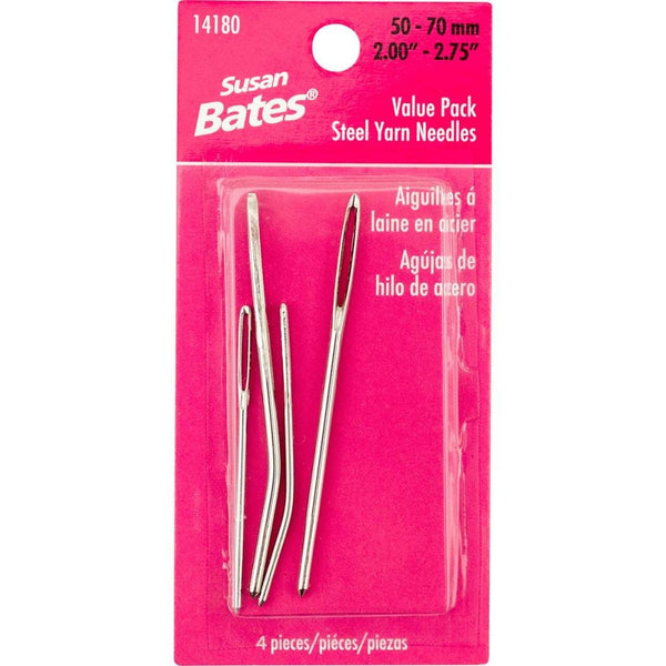 Susan Bates Value Pack Steel Yarn Needles