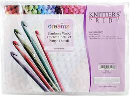 Knitter's Pride Dreamz Symfonie Wood Single Ended Crochet Hooks